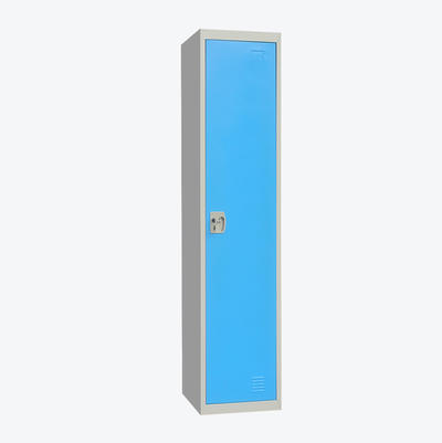 steel storage locker modern knock down single door design